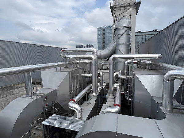 深圳開沃汽車涂裝廢氣處理工程04 深圳開沃汽車涂裝廢氣處理工程04