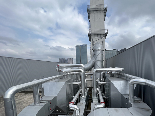 深圳開沃汽車涂裝廢氣處理工程02 深圳開沃汽車涂裝廢氣處理工程02